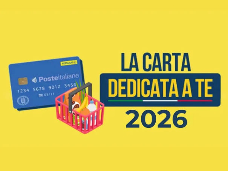 Carta Dedicata a te 2026 - Graduatoria beneficiari